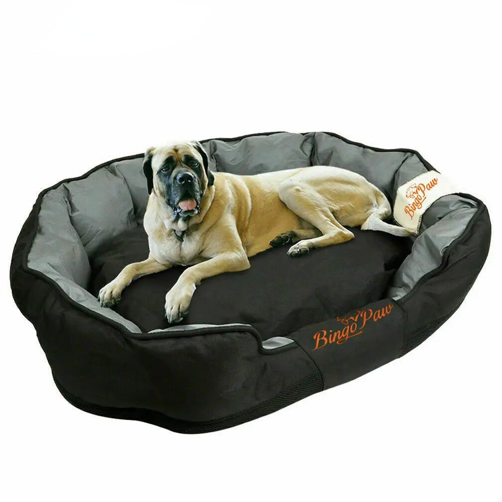 BingoPaw Jumbo Orthopedic Dog Bed • Waterproof • Anti-Hair • Machine Washable