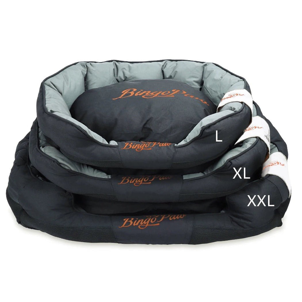 BingoPaw waterproof sofa dog bed is available in three sizes: L • XL • XXL