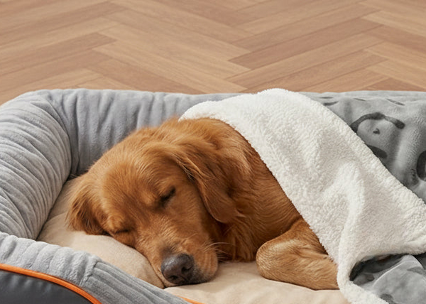 Waterdichte Sherpa Fleece Dierendeken voor Middelgrote en Grote Honden